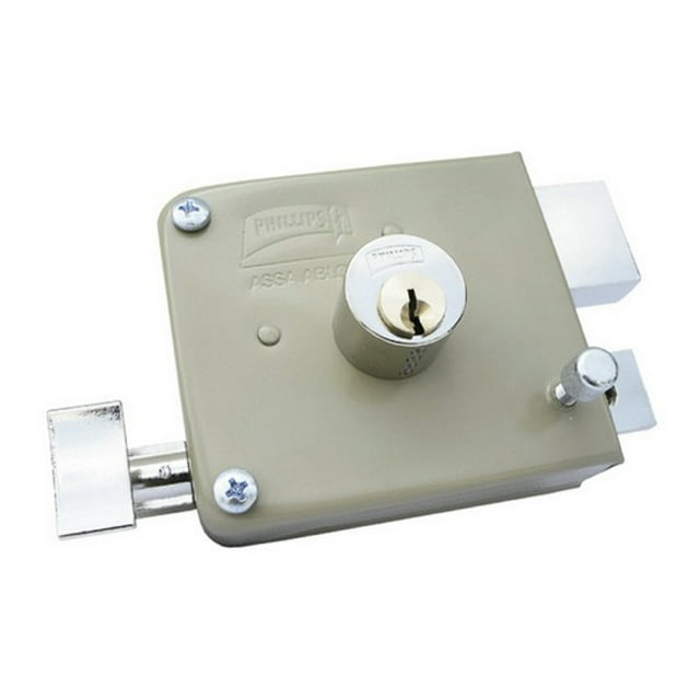 Cerradura Sobreponer Der Clasica Beige Phillips MX92