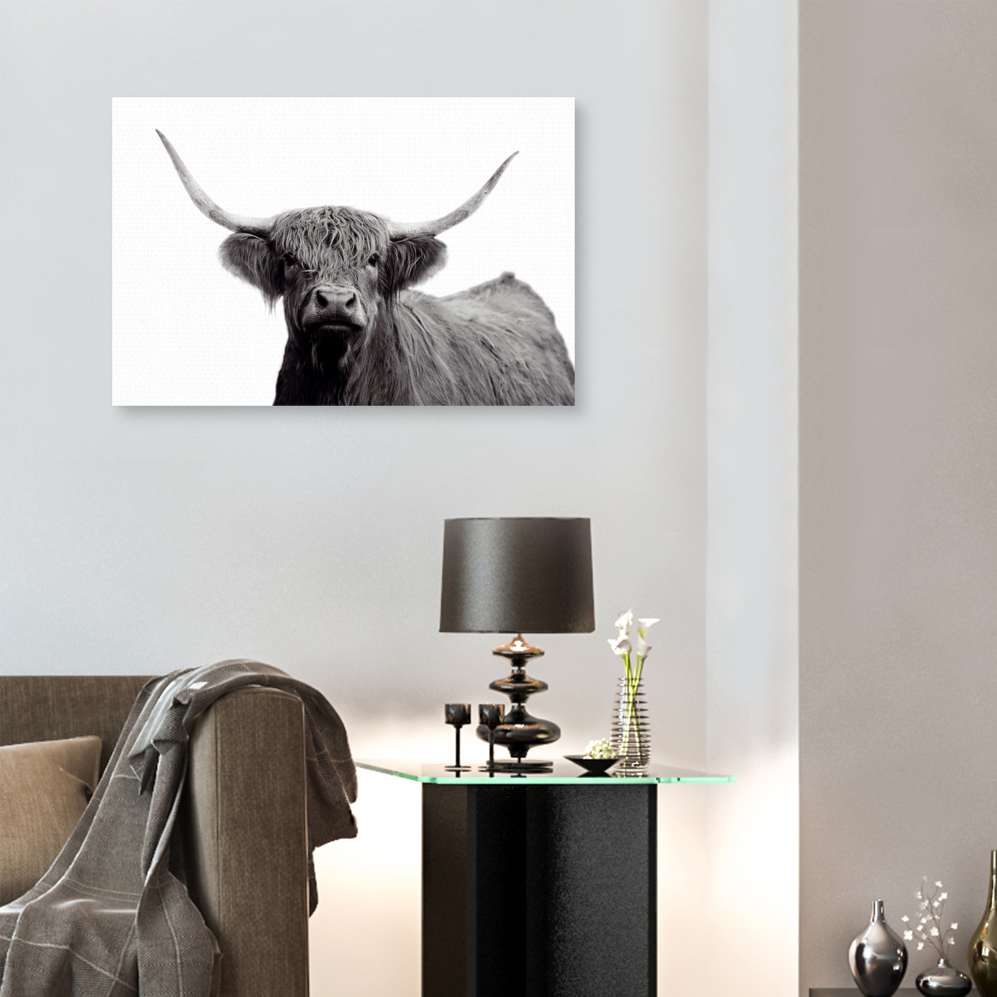 Highland Mist by Bill Philip Canvas Art Print