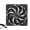 Black, variant on Whaledi 12025 12CM PC Case Cooling Fan Airflows Adjustment Heat Dissipation Quiet Fan