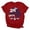 D1-Red34, variant on Wxolcjlv Women's 250 Years 1776-2026 250th Birthday T-Shirt 250th Birthday USA Graphic Tee Short Sleeve Independence Day Tshirt