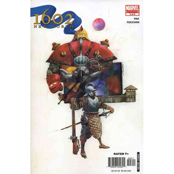 Marvel 1602: New World #3 VF ; Marvel Comic Book