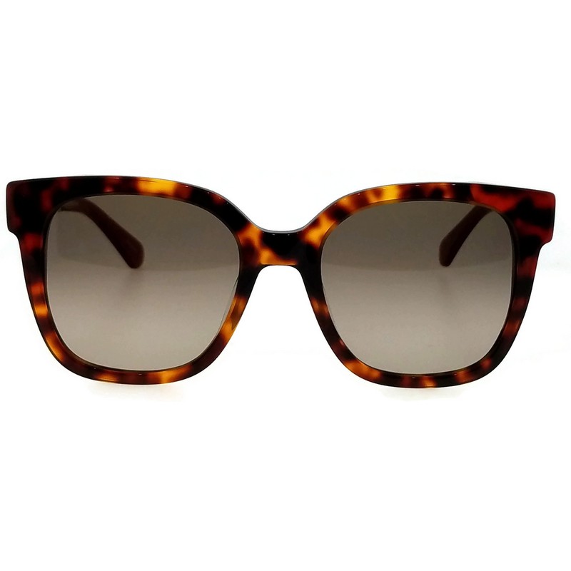 Kate Spade New York Caelyn Large Square Acetate Sunglasses, Havana