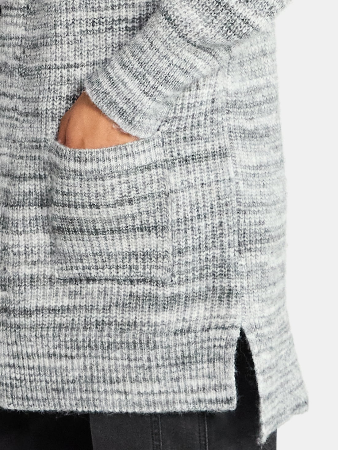 Time and Tru Women’s and Women’s Plus Super Soft Longline Cardigan Sweater, Lightweight, Size XS-4X