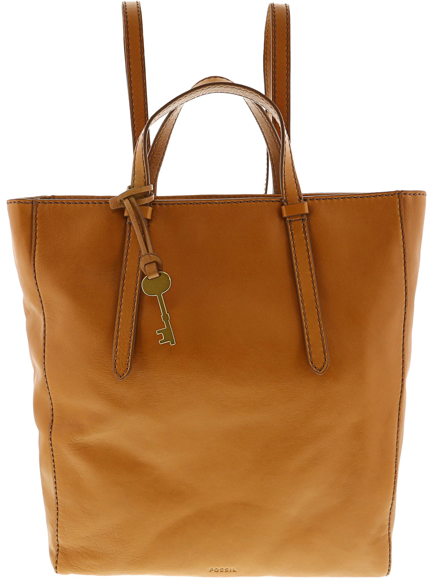 Fossil Women's Camilla Leather Backpack - Medium Brown