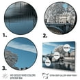 thumbnail image 3 of Designart France Oversized framed wall art decor, France framed wall Art, Seine Serenity France White framed wall art , White Traditional White Framed Wall Art, White Color Frame, 3 of 5