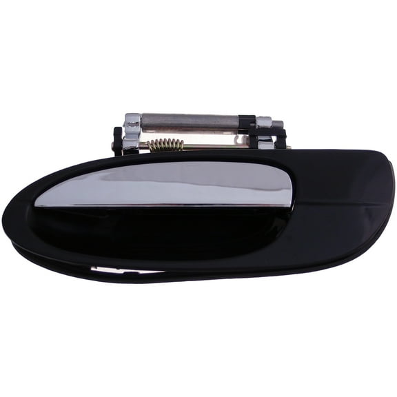 Dorman 83835 Rear Driver Side Exterior Door Handle for Specific Nissan Models, Chrome Lever
