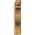 thumbnail image 2 of Ekena Millwork 6"W x 24"D x 28"H Funston Rough Sawn Craftsman Outlooker, Western Red Cedar, 2 of 4