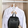 thumbnail image 7 of Home Textile Storage Home Organization Hanger Connector Hook 4PCS Hooks for Cascading Hangers Space Saving Heavy Duty Wardrobe Organizer 4PCS, 7 of 7