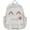 Cream White, variant on Mini Backpack for Women Teens, Lightweight Cute Cat Ear Harajuku Bookbag with 3D Ears & Embroidered Face, Casual Travel Daypack for School Commute