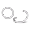 thumbnail image 1 of Bouclair Brushed Nickel Set of 2 Magnetic Metal Holdbacks, 1 of 1