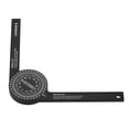 thumbnail image 4 of 7-inch Miter Saws Protractor Rust Proof Aluminum Alloy Accurate Reading Scales Inside & Outside Miter Angle Finder for Carpenters Plumbers and All Building Trades, 4 of 7