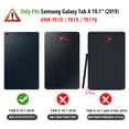 thumbnail image 2 of Funda de silicona Fintie para Samsung Galaxy Tab A 10.1 2019 Negra, 2 of 9