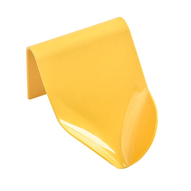 Billuyoard Nuevo soporte para jabón, para ducha de baño, platos de ducha, caja de almacenamiento de jabón Juegos de accesorios de baño amarillo