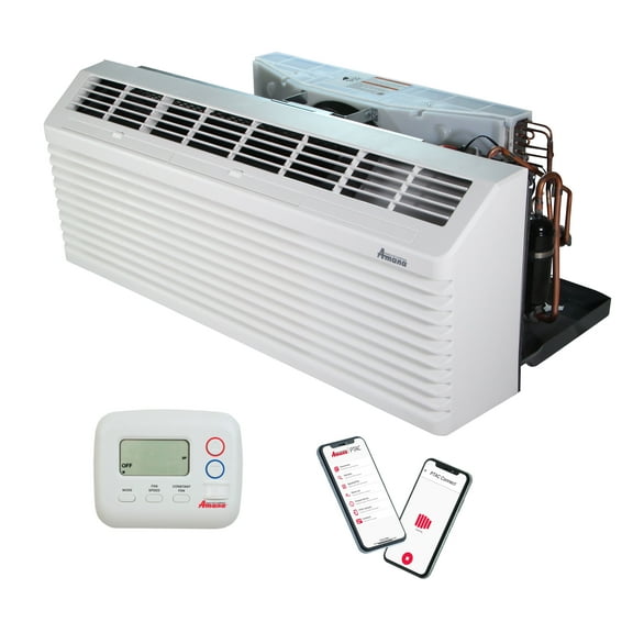 Amana J-Series PTAC Model 9,000 BTU PTAC Unit with 3.5 kW Electric Heat