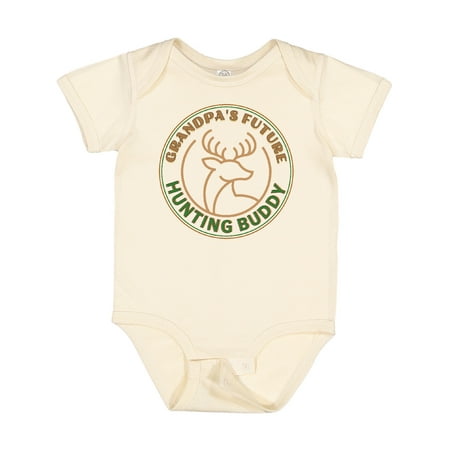 

Inktastic Grandpa Future Hunting Buddy Deer Gift Baby Boy Bodysuit