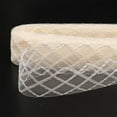 thumbnail image 6 of QccHieUs Horsehair Braid 12cm Width 50 Yard for Gowns Boning Sewing Dress Accessories Ivory White, 6 of 8
