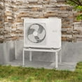 thumbnail image 2 of Costway 20" Mini Split Ground Stand with Adjustable Height Width & Length AC Condenser Stand, 2 of 9