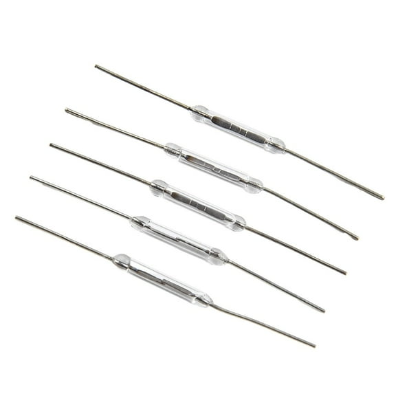 10Pcs Reed Switch Magnetic Switch 2 * 14Mm Normally Open Induction Switch YIWEI