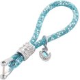 thumbnail image 1 of Llaveros cristalinos del coche para las correas del anillo del llavero del Rhinestone del brillo de las mujeres, 1 of 4