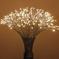thumbnail image 4 of Wintergreen Lighting Starburst Lighted Branches, 24", Silver with 200 Warm White LED Twinkle Lights, Fully Shapeable, Plug-In, 4 of 6