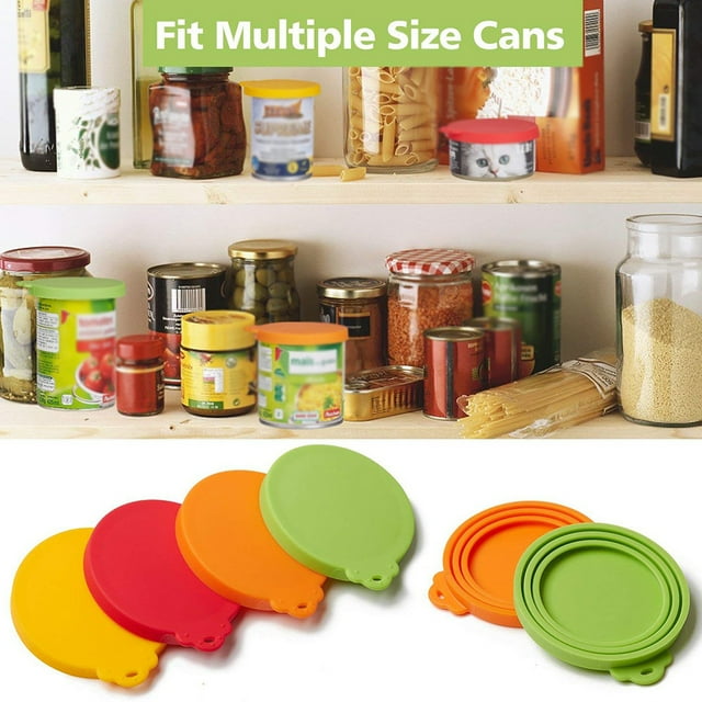 VINOIC Couvercles en Silicone pour Boîtes, Couvercles Hermétiques Réutilisables pour Bocaux et Contenants Mason, Solutions de Rangement de Cuisine Écologiques et Étanches