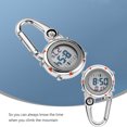 thumbnail image 4 of MasteelfCA 1pc Mini Carabiner Watch Clip On Quartz Watch For Paramedics Outdoor Activities, 4 of 7