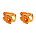 thumbnail image 2 of Dalazy 1/2/3/5 Parts Handlebar Stem - Ensures Long-lasting Performance And Short Handle Handles Are Sensitive orange 2PCS, 2 of 6
