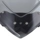 thumbnail image 3 of Parabrisas ABS para motocicleta - Deflector de viento delantero para parabrisas de motocicleta gris claro, 3 of 3