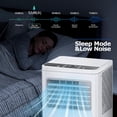 thumbnail image 4 of 4-in-1 Portable Air Conditioners with Remote Control,10000BTU Portable AC Units Cools 350 Sq.Ft with with Cool,Fan,Dehumidifier,Sleep 24H Timer，Easy Install Kit for Bedroom,Office,Dorm, 4 of 8