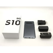 Samsung Galaxy S10 5G 256GB Majestic Black Crown Silver (Verizon) [RETAIL BOX]
