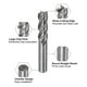 thumbnail image 5 of Conjuntos de fresas de carburo Uxcell de 4 flautas 1/4" 1/8" 3/8" 3/16" 1/2" 1/16" 5/32" 5/16" para fresado CNC de aluminio, 5 of 7