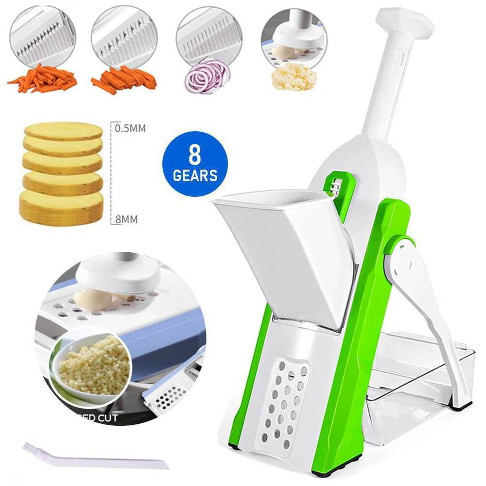 Vegetable Slicer Mandoline Multifunction Garlic Food Julienne Cutter