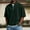 Army Green, variant on Jyeity Half-Zip Mens T Shirts Breathable Casual Solid Color,Short Sleeve Stand Collar Shirts Tops L