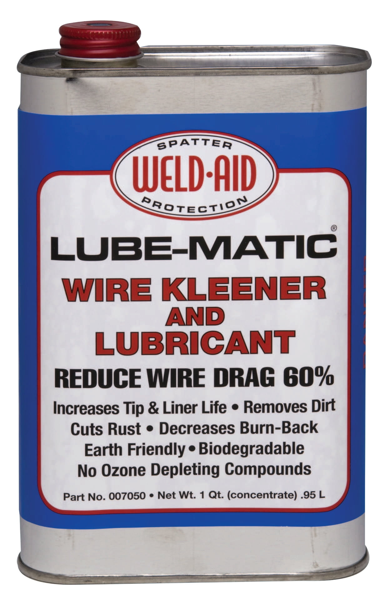 WeldAid LubeMatic Liquids, 46 oz Can, Clear