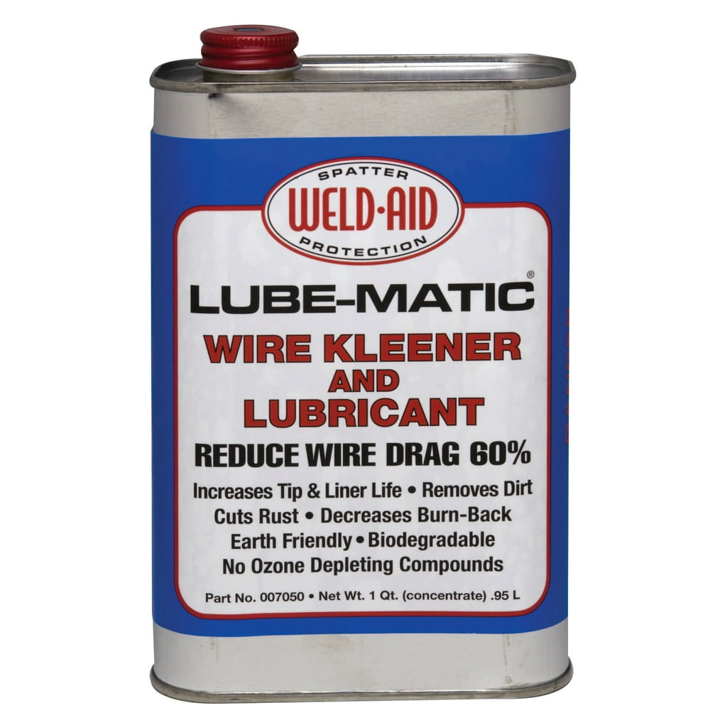 WeldAid LubeMatic Liquids, 46 oz Can, Clear