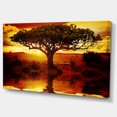 thumbnail image 3 of Design Art - Lonely Tree in African Sunset, 3 of 4
