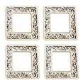 thumbnail image 1 of Placa De Formas De Marco De Madera MDF De Corte 100x Para Manualidades De Fabricación De Tarjetas De álbum De Recortes De Bricolaje Cuadrado Soledad Piezas de madera natural, 1 of 7