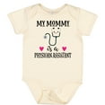 thumbnail image 3 of Inktastic Physician Assistant Pa Mom Baby Girls Baby Bodysuit, 3 of 5