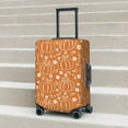 thumbnail image 6 of Fuzoiu Hand-drawn Pumpkin with Flowers Print Suitcase Cover,Washable Luggage Covers for Suitcase,Elastic Luggage Protector Cover,Scratch Resistant Travel Suitcase Covers-Small, 6 of 7