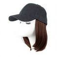 thumbnail image 4 of FNNMNNR Baseball Cap with Wigs Pixie Cut Bob Hair Synthetic Short Hair Hat for Women New, 4 of 4