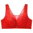 thumbnail image 1 of Abcnature Women Full Coverage Bras Lace Thin Style Ventilate Plus Size Bras without Steel Rim, 1 of 4