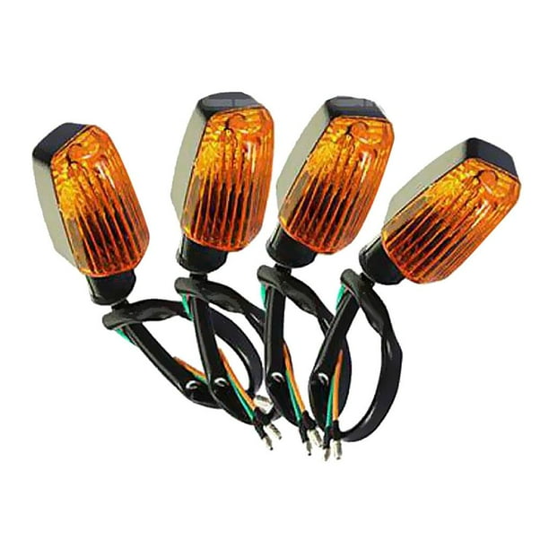 Sistema De Iluminación De Las Piezas Del Motor De La Lámpara De la lámpara De De Vuelta De 4pcs Cola Luz de la vuelta de la motocicleta LED