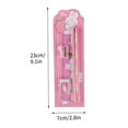 thumbnail image 3 of PEONAVET 5 Pcs Stationery Set, Cute Starting Season Supplies for Primary Students with Pencils Rulers Erasers Sharpeners, Stationery Party Supplies, 3 of 5