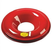 Manufacturer Varies Drum Cover,Red,Steel,55 gal 26355