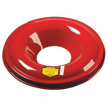 Utility Drum Top, Cease-Fire, Red, Metal(26355)