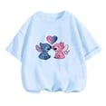 thumbnail image 3 of Camiseta 2024 para niños de 3 a 14 años, top de Lilo Stitch, mono de camión con estampado de dibujos animados kawaii, camiseta para niños, estilo casual de moda, 3 of 5