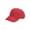 Red, variant on LOW PROFILE (UNS) COTTON WASHED CAP - Red