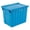 Blue, variant on Distribution Container With Hinged Lid, 21-7/8x15-1/4x17-1/4, Gray