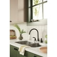 thumbnail image 2 of Peerless P2935lf Parkwood 1.5 GPM Widespread Kitchen Faucet - Black, 2 of 6