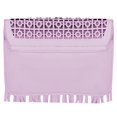 thumbnail image 2 of Women's Faux Patent Leather Fringe Crossbody Purse with Detachable Vegan Leather Strap, 2 of 4